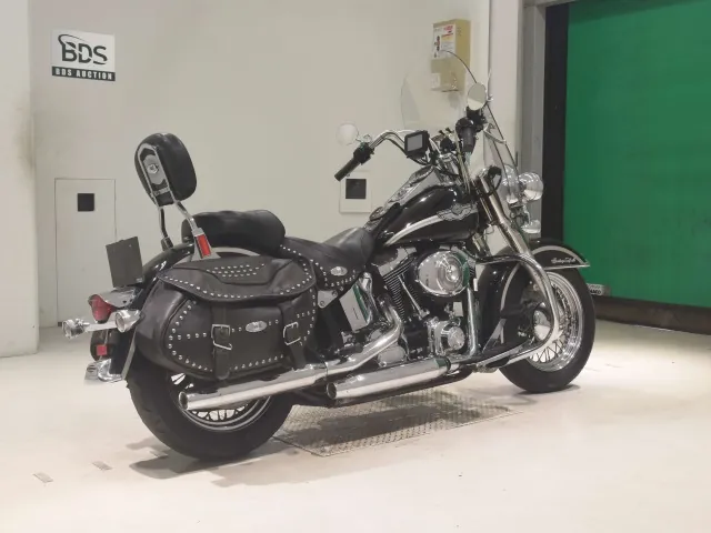 Harley-Davidson FLSTCI1450 2003, чёрный, фото 5
