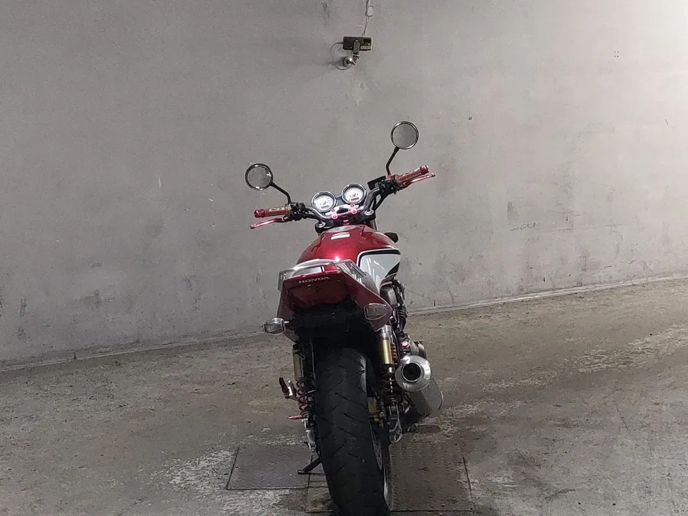 Honda CB400SB 2011, white / red, фото 4