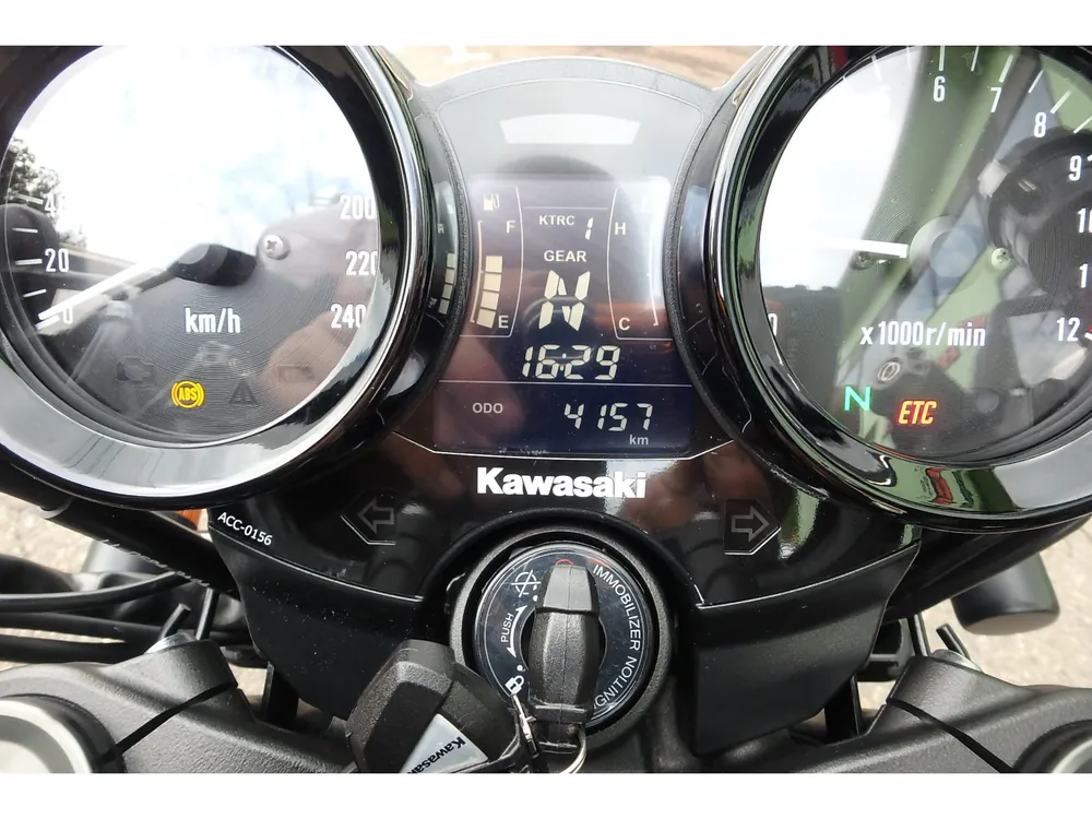 Kawasaki Z900RS 2023, синий, фото 11
