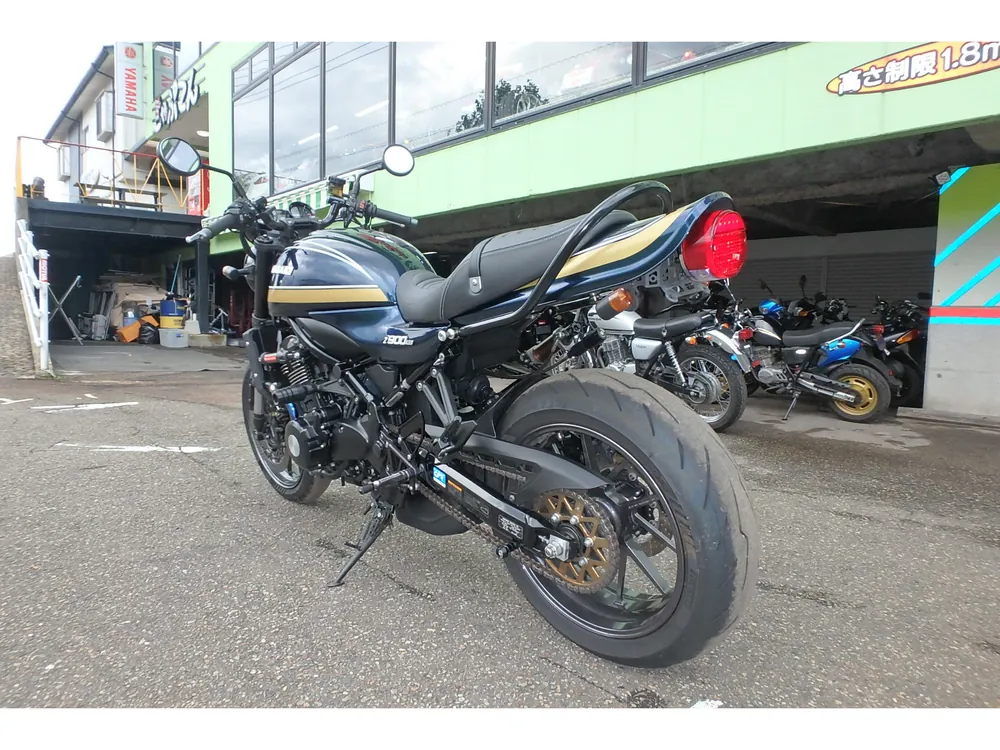 Kawasaki Z900RS 2023, синий, фото 12