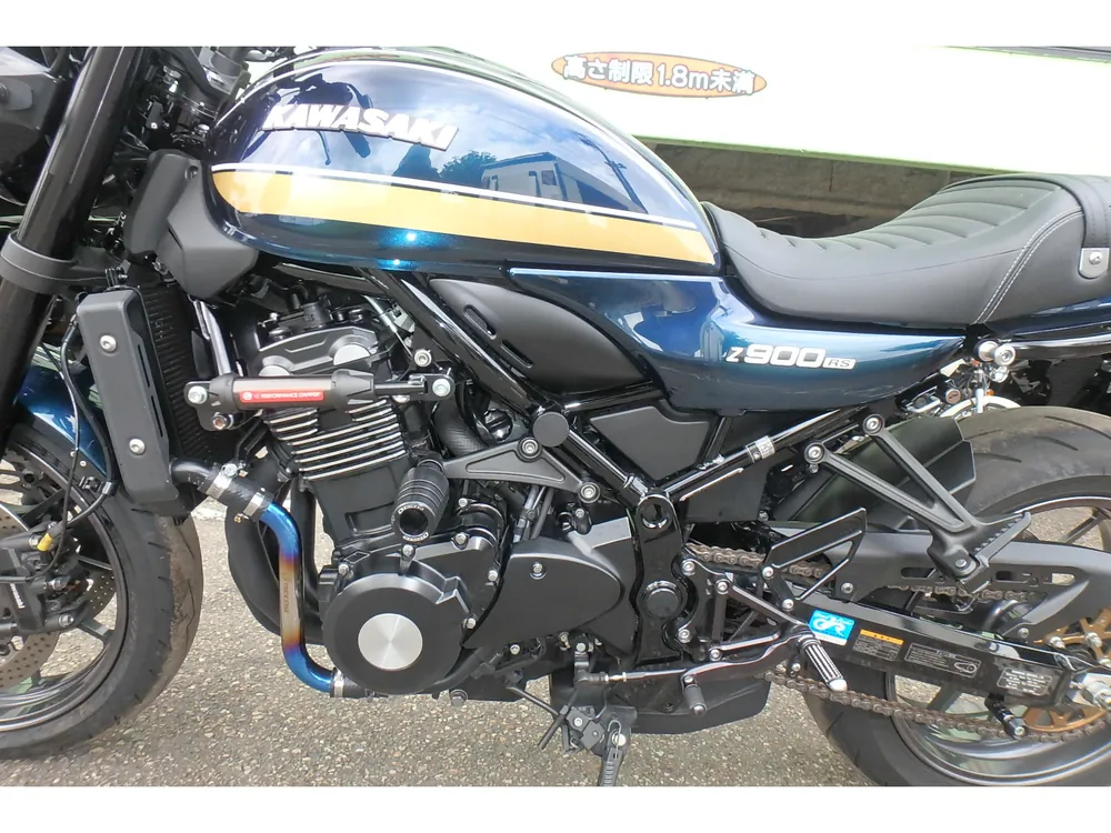 Kawasaki Z900RS 2023, синий, фото 14