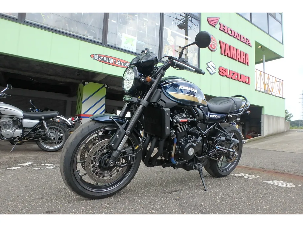 Kawasaki Z900RS 2023, синий, фото 16