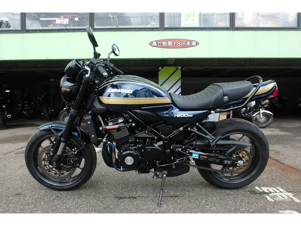 Kawasaki Z900RS 2023, синий, фото 17