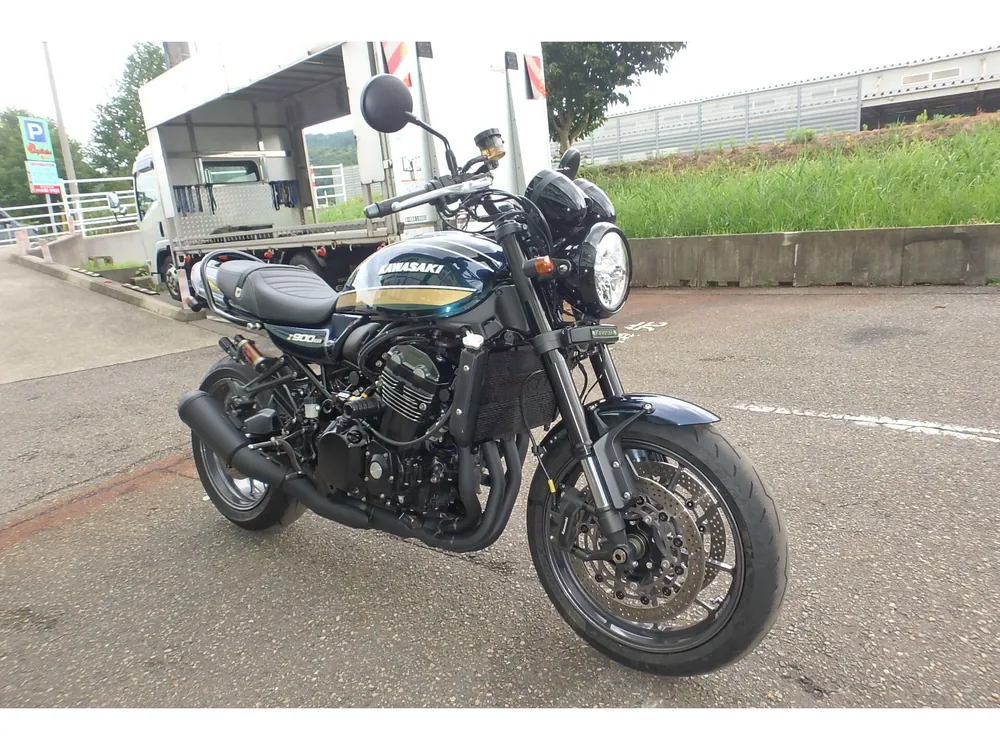 Kawasaki Z900RS 2023, синий, фото 3
