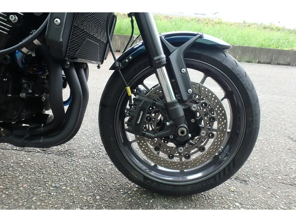 Kawasaki Z900RS 2023, синий, фото 4
