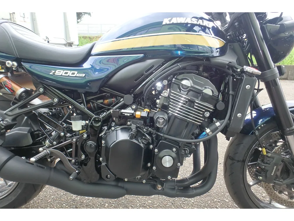 Kawasaki Z900RS 2023, синий, фото 5