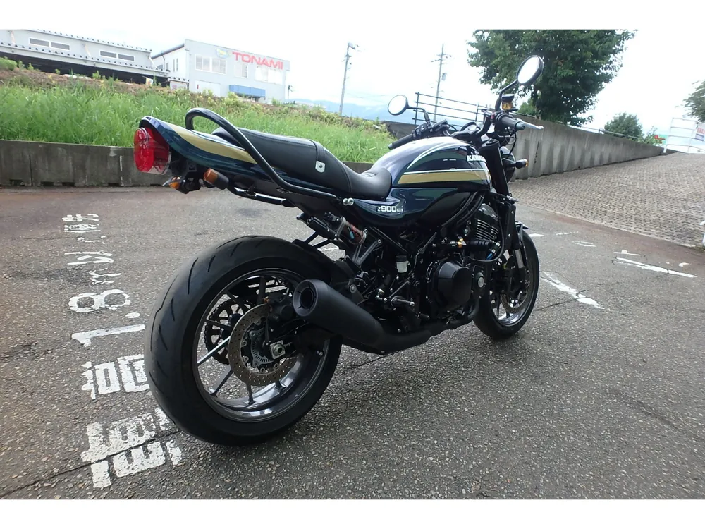 Kawasaki Z900RS 2023, синий, фото 7