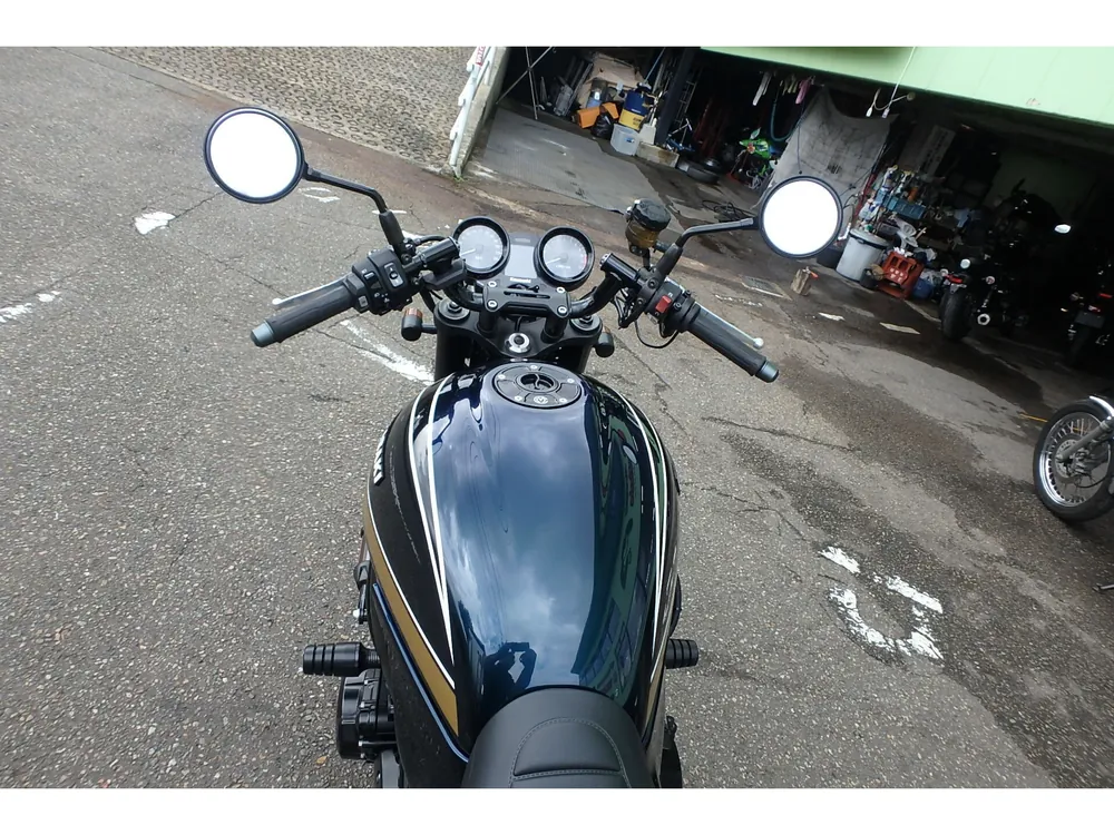 Kawasaki Z900RS 2023, синий, фото 10