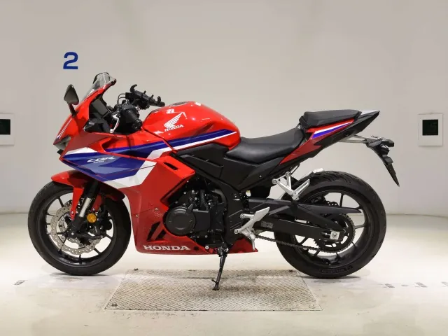 Honda Cbr400R-3 2024, white | red | blue, фото 2