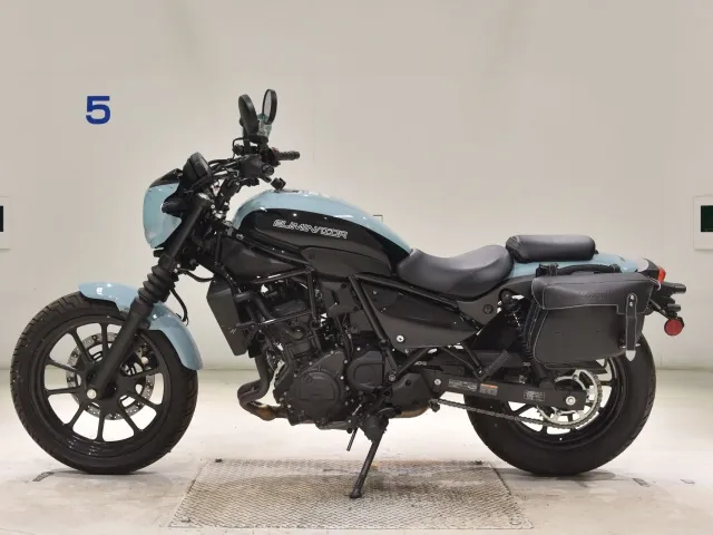 Kawasaki Eliminator 400SE 2025, light blue, фото 2