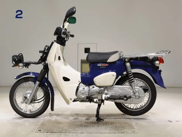 Honda C110, navy blue, фото 2