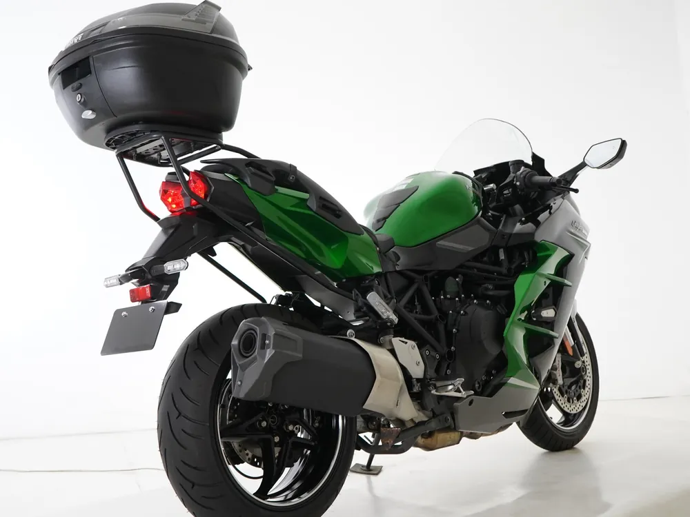 Kawasaki Ninja H2 SX 2022, green / black, фото 5