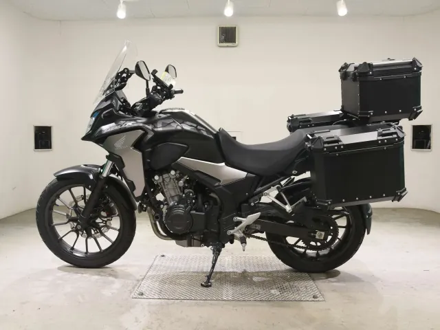Honda CB400X 2020, matt gun, фото 2