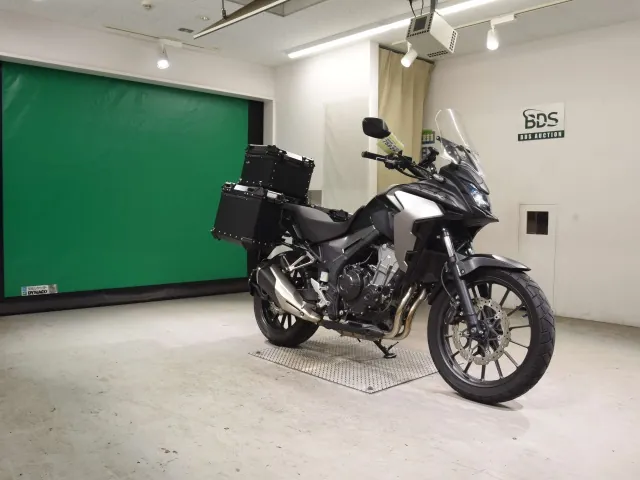 Honda CB400X 2020, matt gun, фото 3