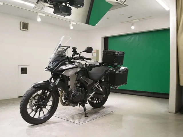 Honda CB400X 2020, matt gun, фото 4