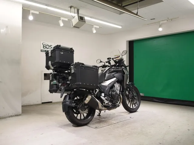 Honda CB400X 2020, matt gun, фото 5