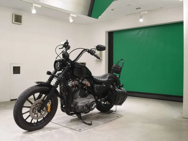 Harley-Davidson XL1200N 2008, чёрный, фото 4