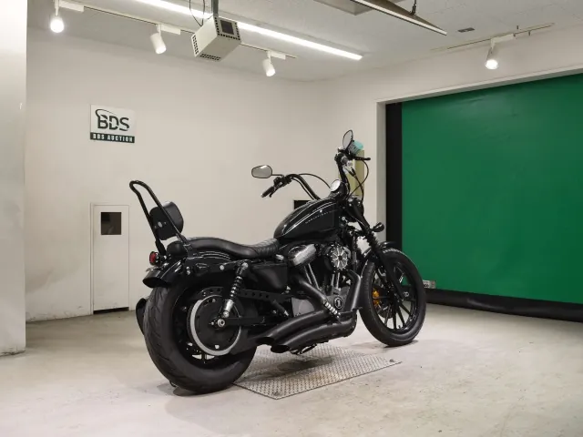 Harley-Davidson XL1200N 2008, чёрный, фото 5