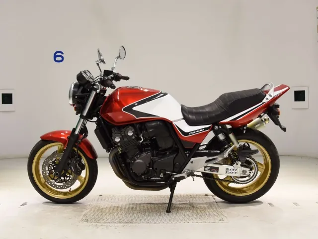 Honda CB400SB 2008, white | red | black, фото 2