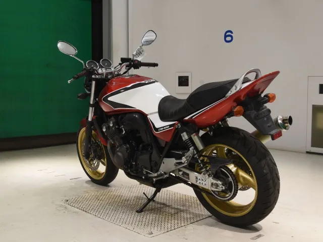 Honda CB400SB 2008, white | red | black, фото 6