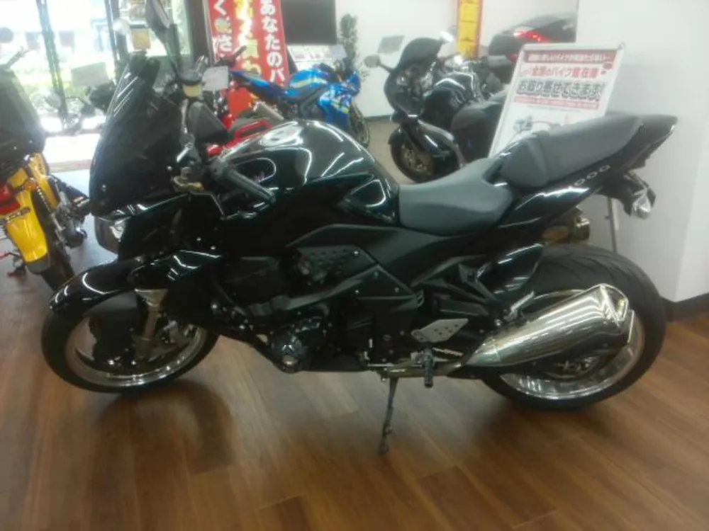 Kawasaki Z1000 2008, чёрный, фото 2