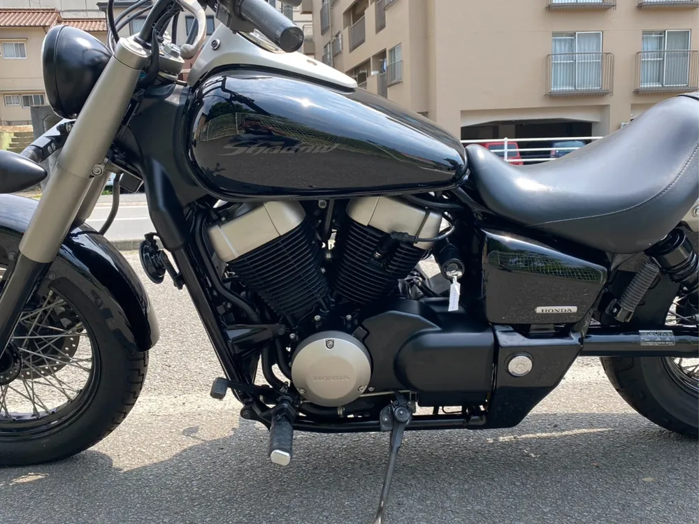 Honda Shadow 750 2011, чёрный, фото 6