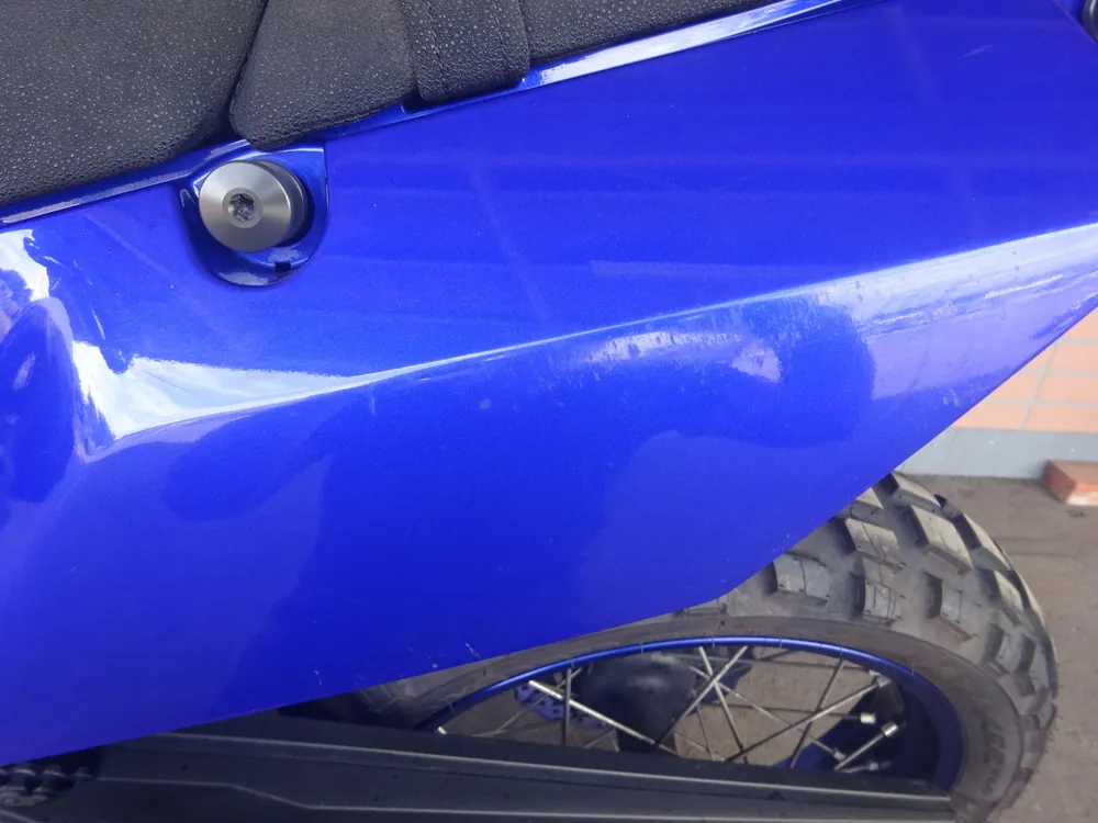 Yamaha Tenere 700 2021, black / blue, фото 11