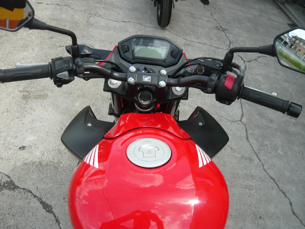 Honda CB250F, красный, фото 3