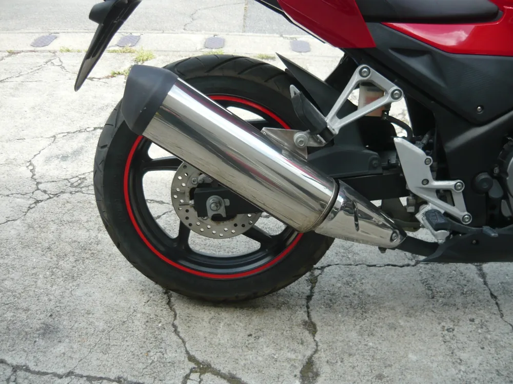 Honda CB250F, красный, фото 4