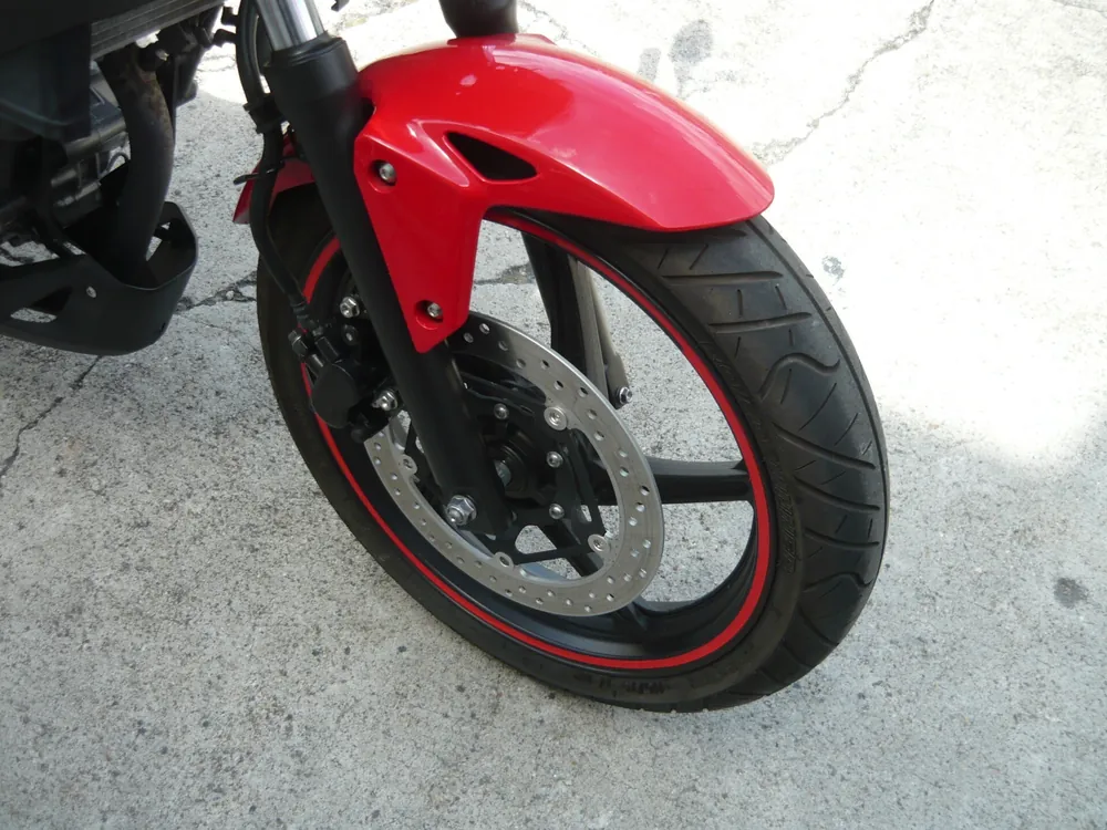 Honda CB250F, красный, фото 6