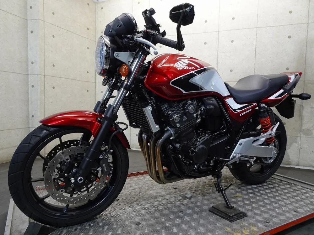 Honda CB400SB 2019, white / red / black, фото 4