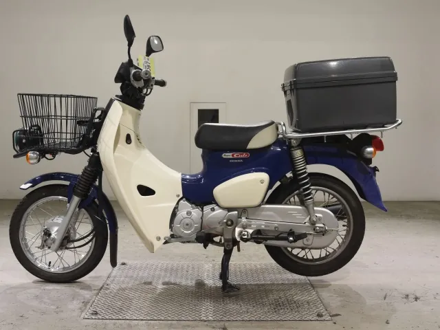 Honda C110, navy blue, фото 2
