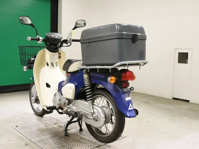 Honda C110, navy blue, фото 6
