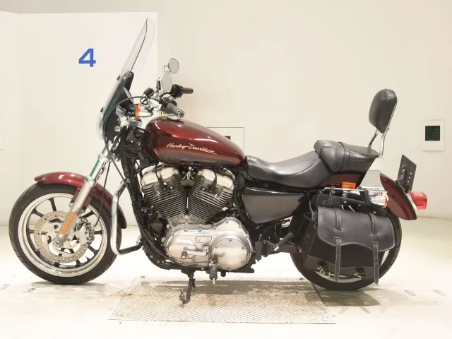 Harley-Davidson XL883L 2014, бордовый, фото 2