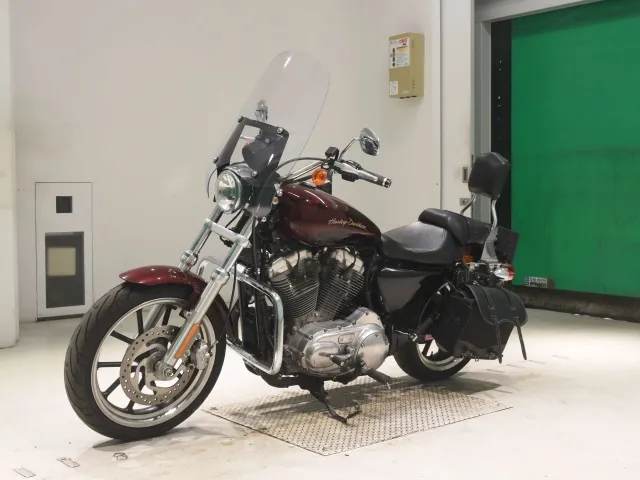 Harley-Davidson XL883L 2014, бордовый, фото 4