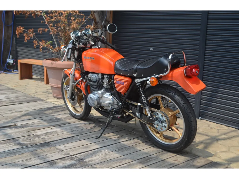 Honda CB400 1976, оранжевый, фото 6