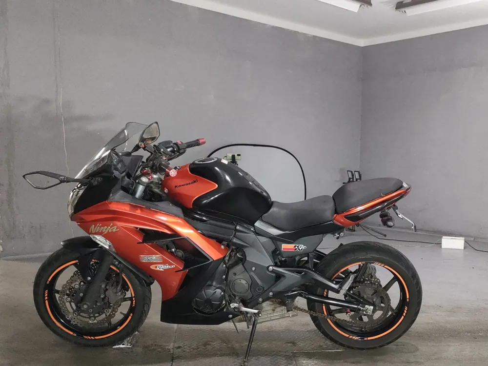 Kawasaki Ninja 400 2013, black / orange, фото 2
