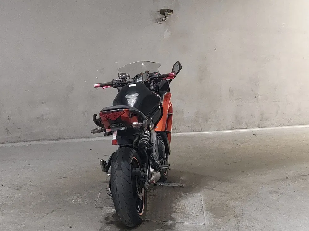 Kawasaki Ninja 400 2013, black / orange, фото 4