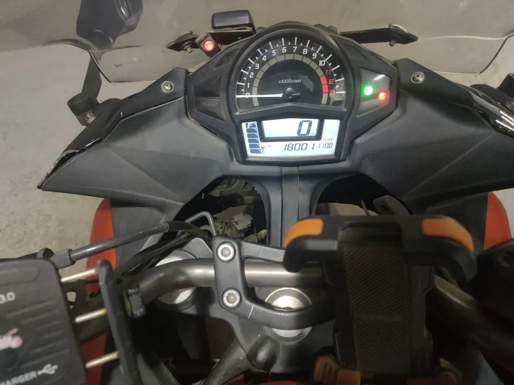 Kawasaki Ninja 400 2013, black / orange, фото 5