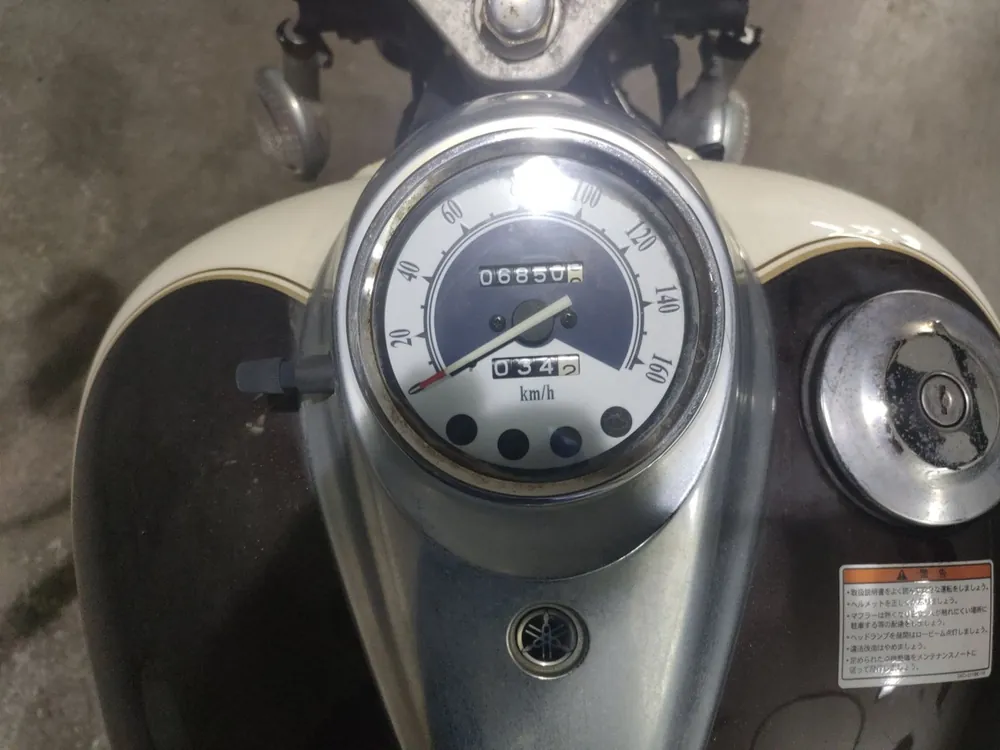 Yamaha Dragstar 250, white/light brown, фото 5