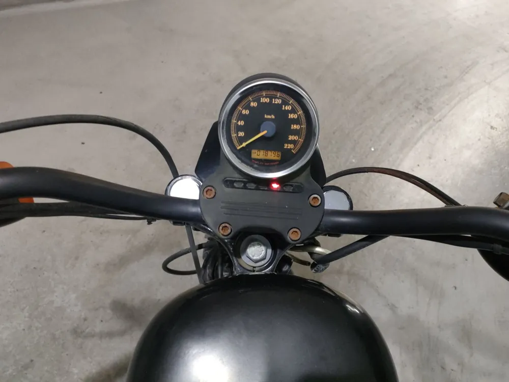Harley-Davidson XL1200N Sportster 2008, чёрный, фото 5