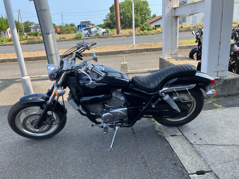Honda V-Twin Magna 250, чёрный, фото 3