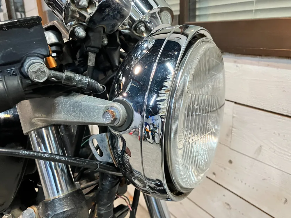 Yamaha SR400 2005, чёрный, фото 19