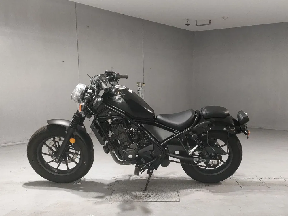 Honda Rebel 250, чёрный, фото 2