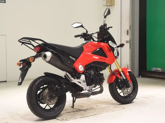 Honda Grom, красный, фото 5