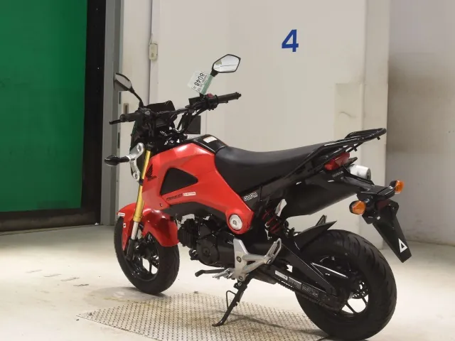 Honda Grom, красный, фото 6