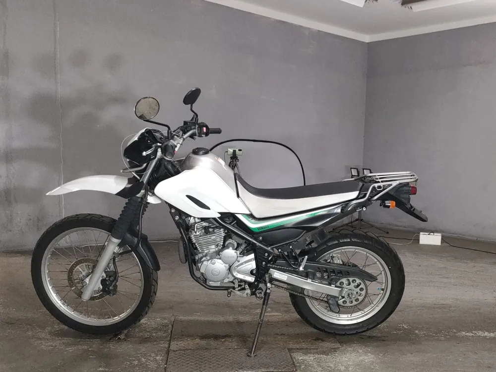 Yamaha Serow 250, white/green, фото 2
