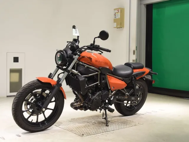 Kawasaki Eliminator 400SE 2026, оранжевый, фото 4