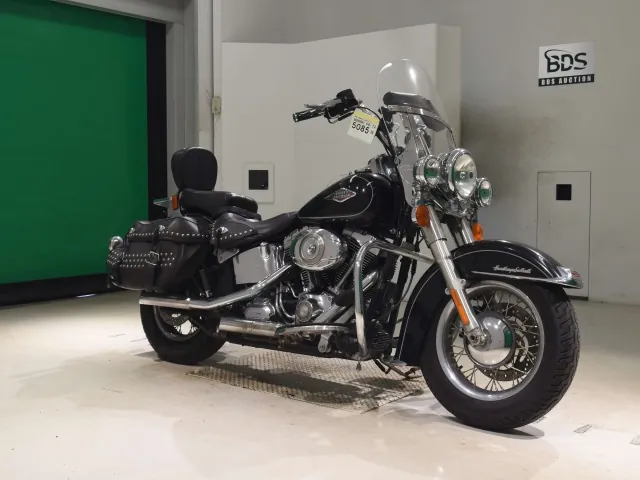 Harley-Davidson FLSTC1580 2015, чёрный, фото 3