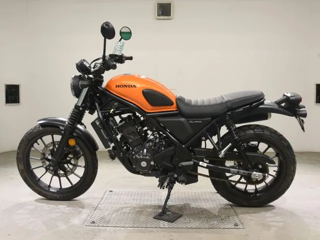 Honda CL250, оранжевый, фото 2